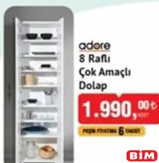 ADORE 8 RAFLI ÇOK AMAÇLI DOLAP